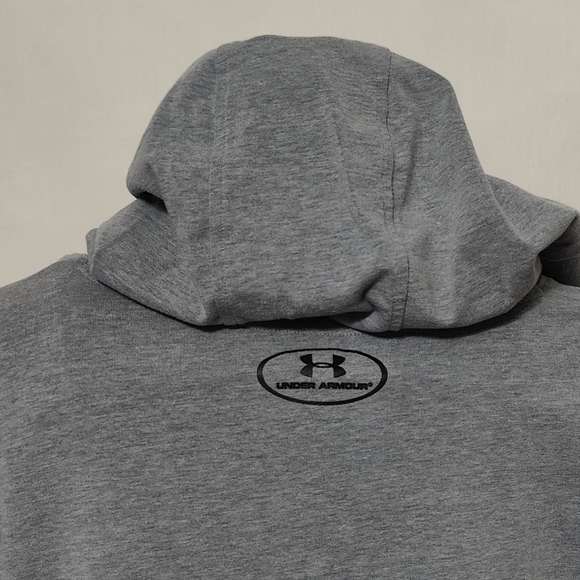 Under Armour Thin Gray Hooded Shirt - Size 3XL - Picture 6 of 8